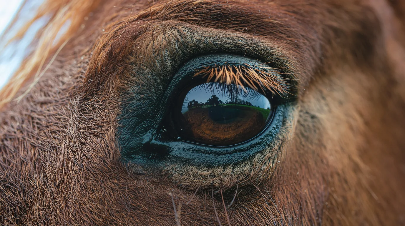Un regard de cheval au Romain Chabrié, Saint-Auvent